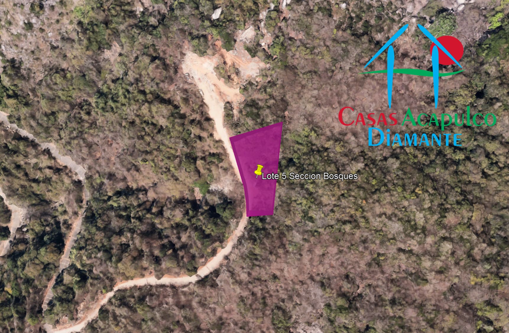 Terreno Brisas del Marqués Bosques lote 5 - Vista aérea 1